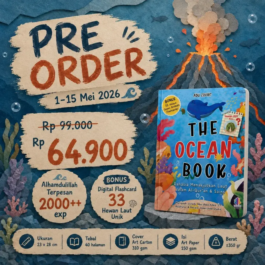 {Pre Order} The Ocean Book, Maalik Kids