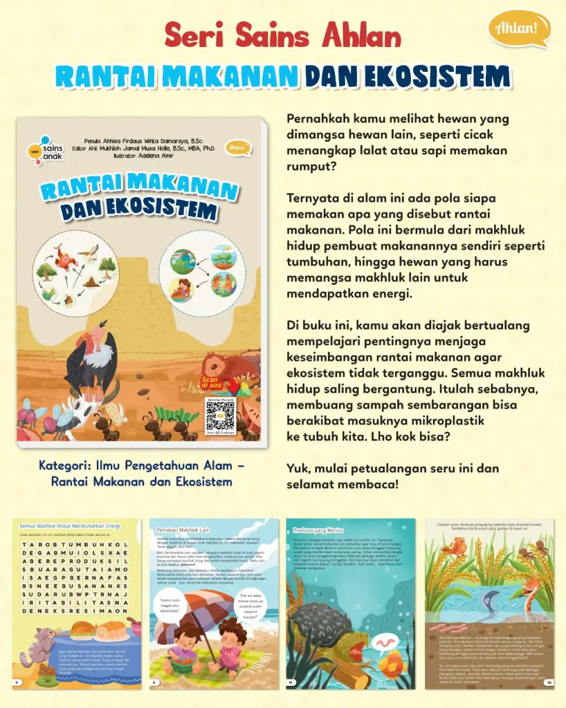 [Early Bird] Rantai Makanan & Ekosistem, Ahlan
