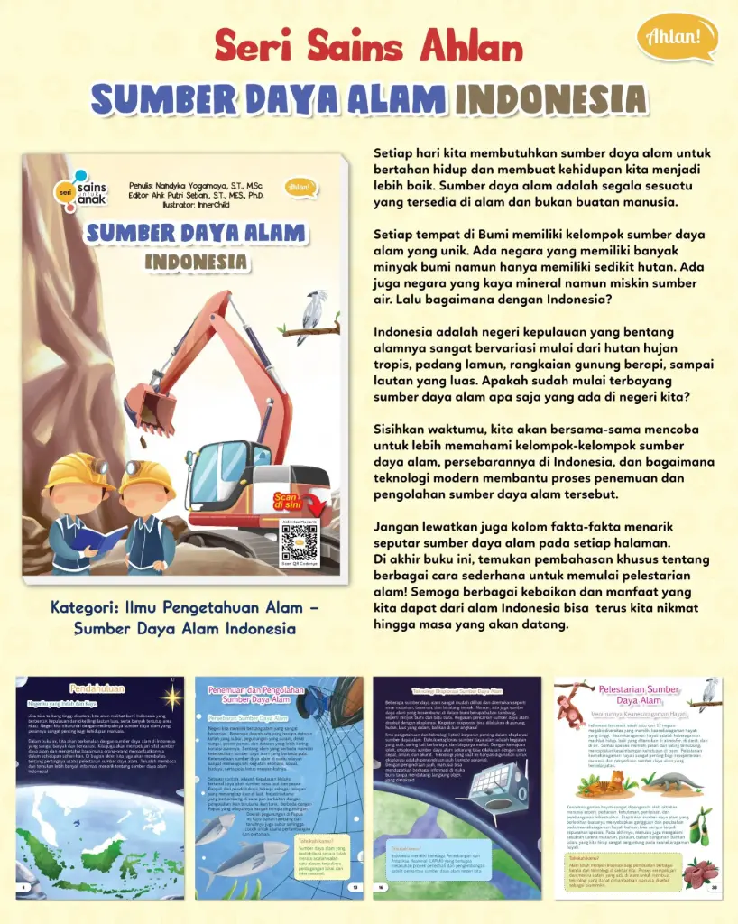 Sumber Daya Alam Indonesia, Ahlan
