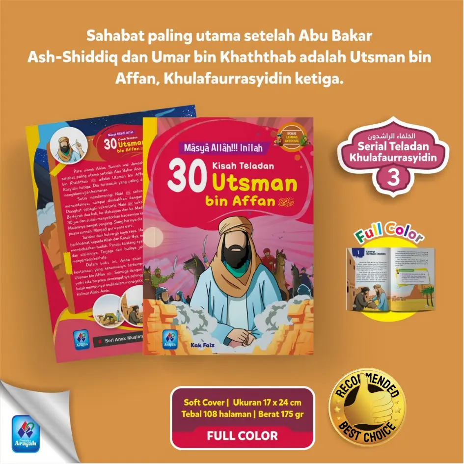 Inilah 30 Kisah Teladan Utsman bin Affan, Arafah