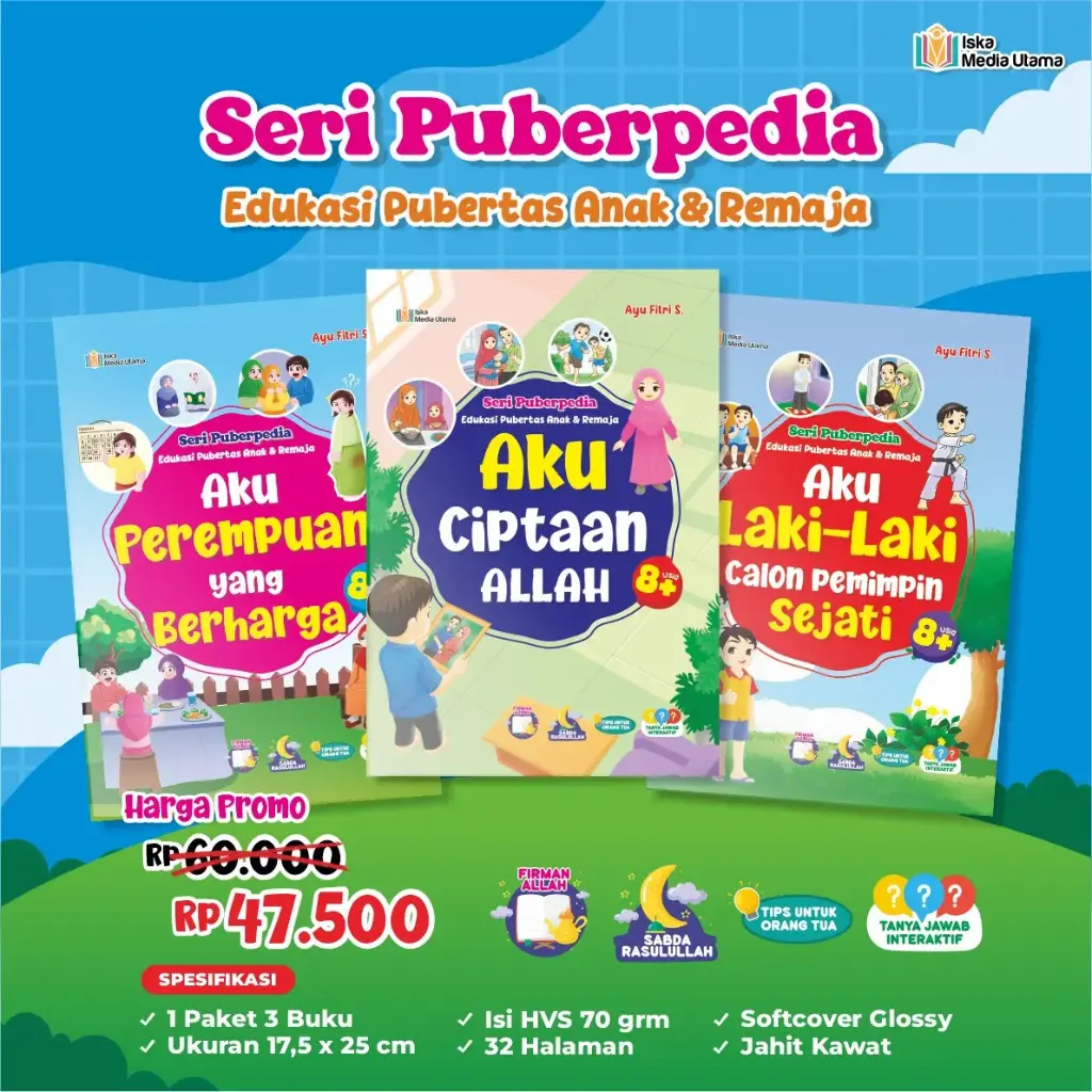 Seri Puberpedia Edukasi Pubertas Anak & Remaja