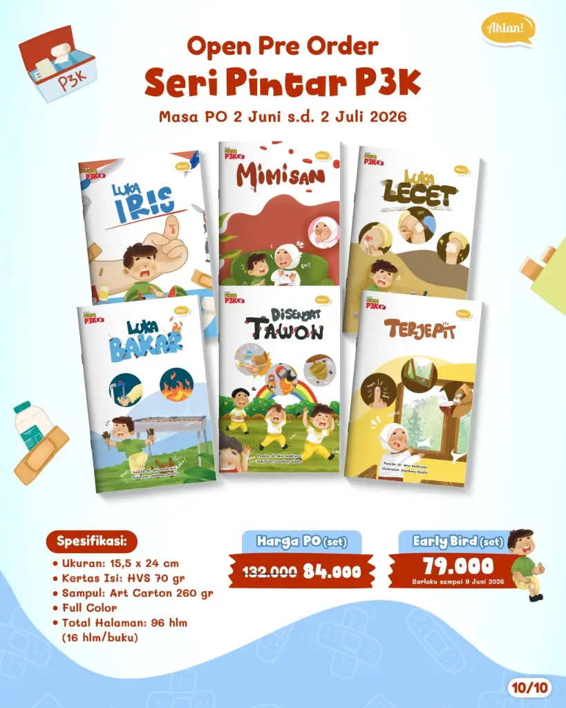 {Early Bird} Seri Pintar P3K, Ahlan