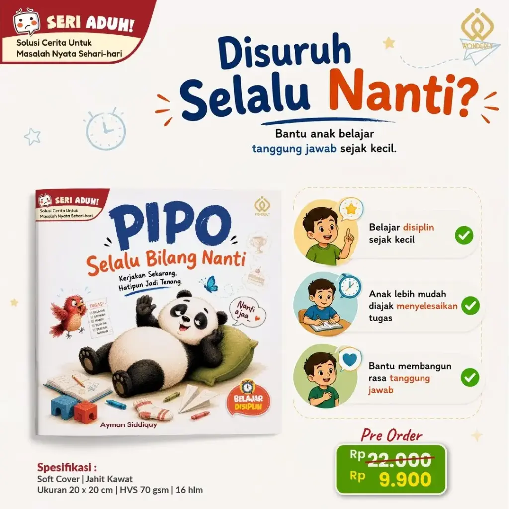 Seri Aduh! Pipo Selalu Bilang Nanti
