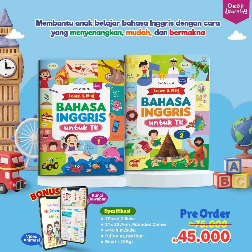 Learn & Play - Bahasa Inggris untuk TK (Level 1&2), Ziyad