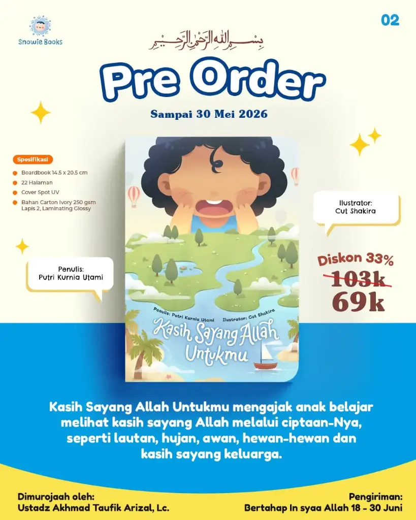 Kasih Sayang Allah Untukmu (Boardbook), Tasmim Kids