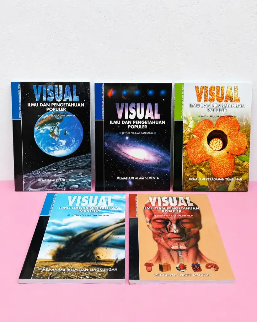 {NON BOX} Ensiklopedia Visual Ilmu & Pengetahuan Populer (Set)