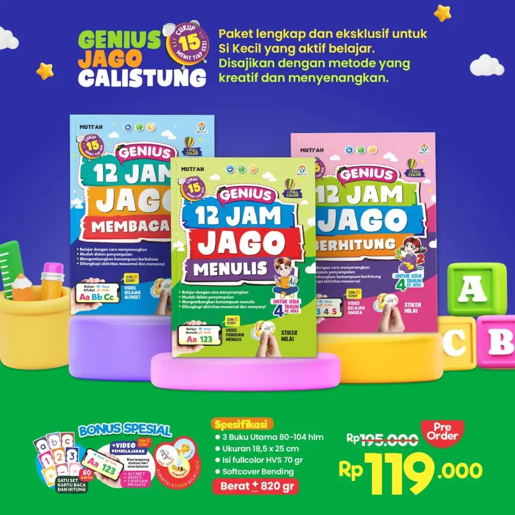 Genius 12 Jam Jago Calistung, Ziyad
