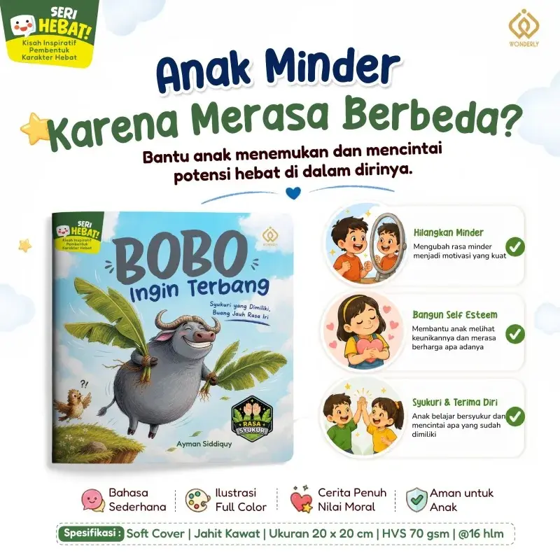 Seri Hebat! Bobo Ingin Terbang