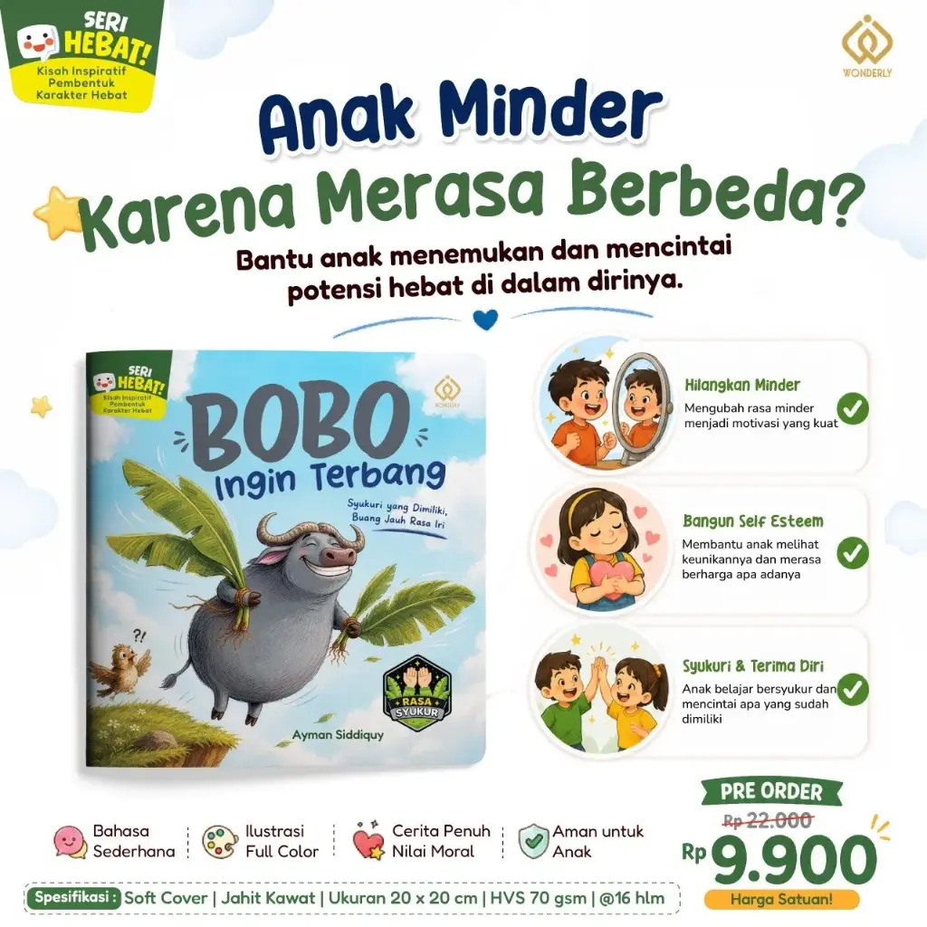 Seri Hebat! Bobo Ingin Terbang