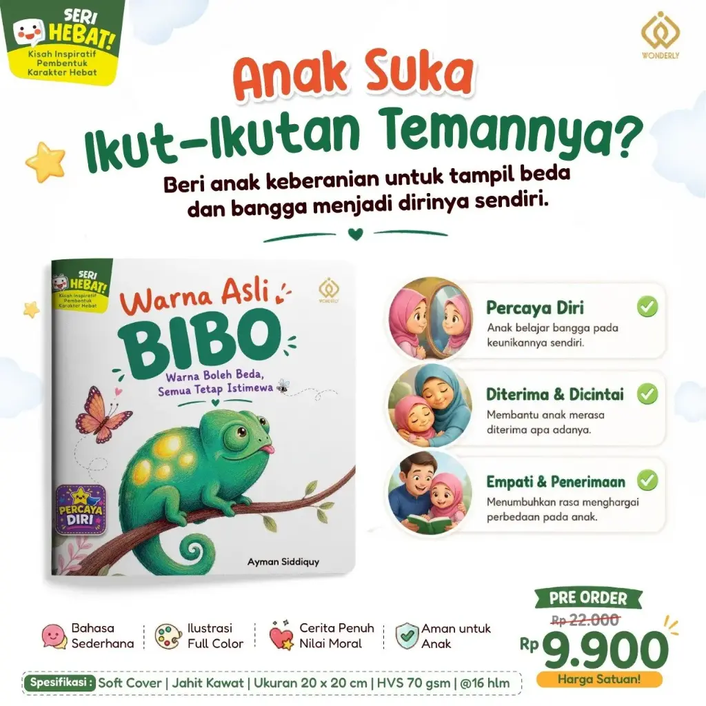 Seri Hebat! Warna Asli Bibo