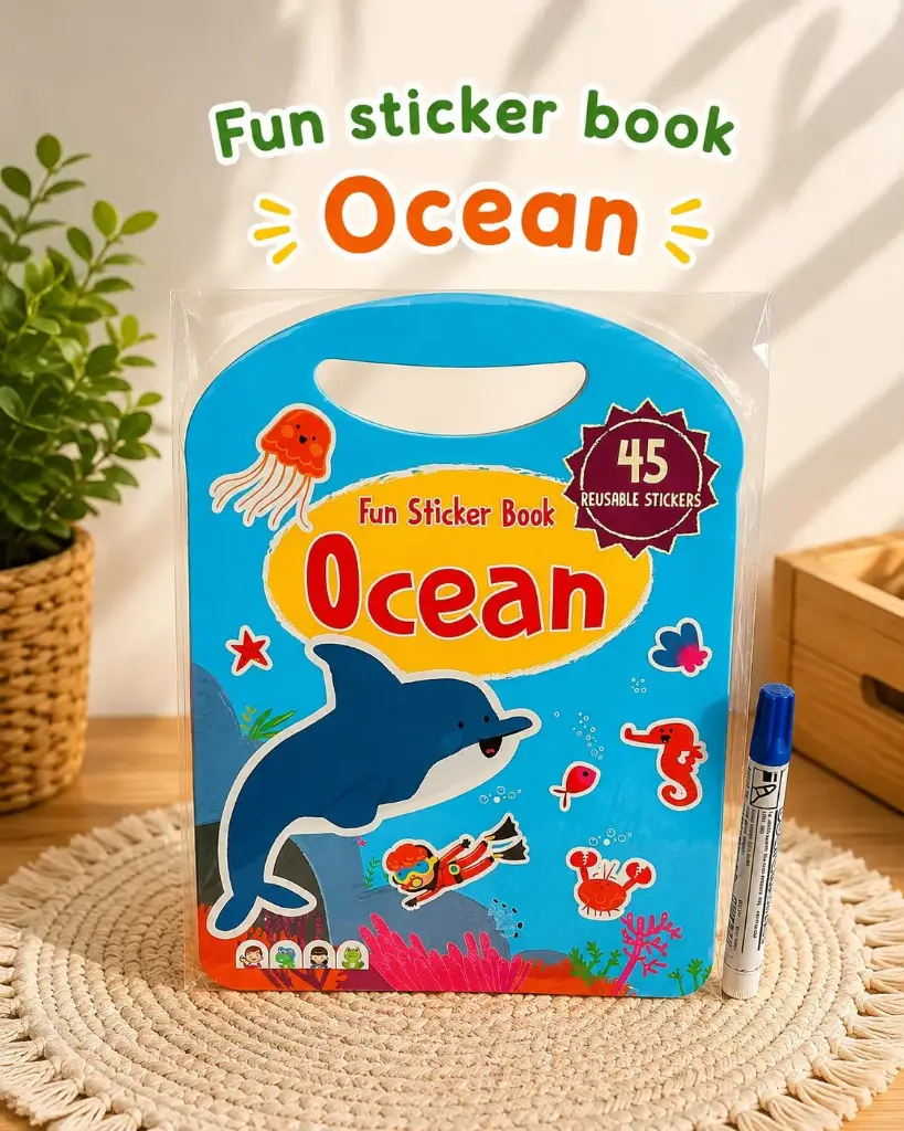 Fun Sticker Book : Ocean