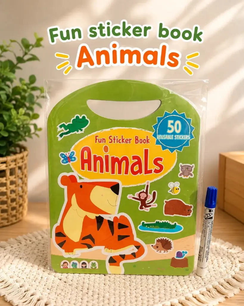 Fun Sticker Book : Animals
