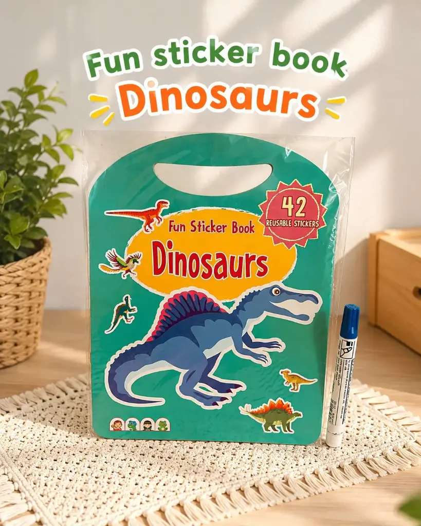 Fun Sticker Book : Dinosaurus