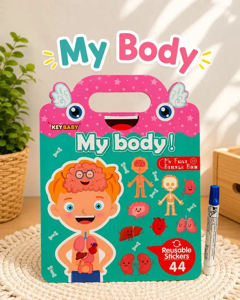 My First Sticker Book: My Body