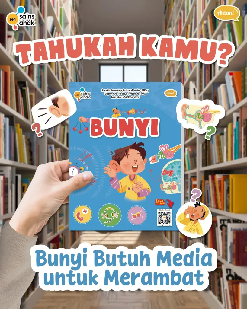 {Pre Order} Seri Sains Anak: Bunyi, Ahlan