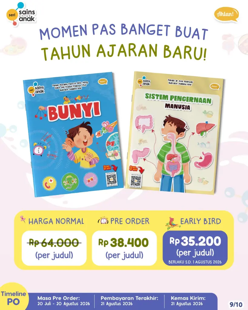 {EB} Seri Sains Anak: Sistem Pencernaan Manusia, Ahlan