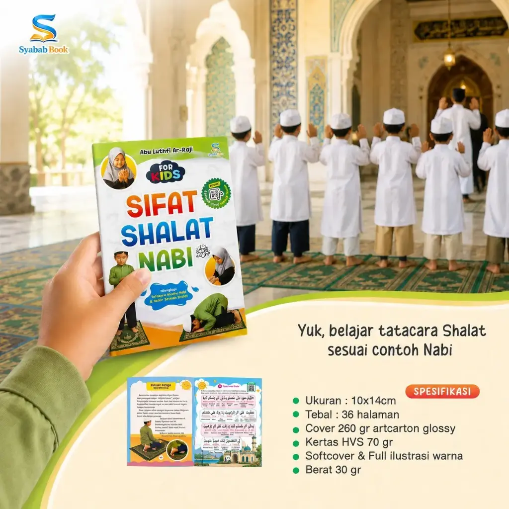 Sifat Shalat Nabi for Kids (Saku), Syabab Book