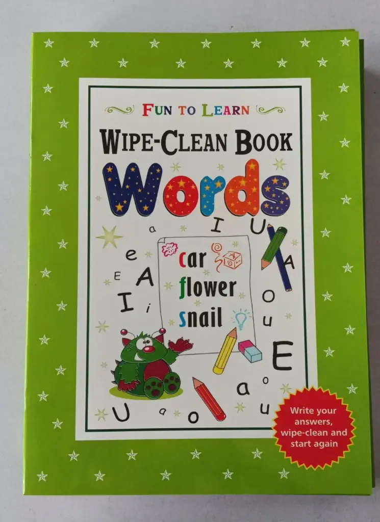 Wipe Clean Book : Words (Dapat Tulis hapus - Obral)