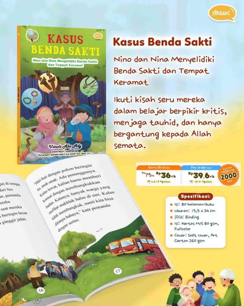 {EB} Seri Detektif Tauhid: Kasus Benda Sakti, Ahlan