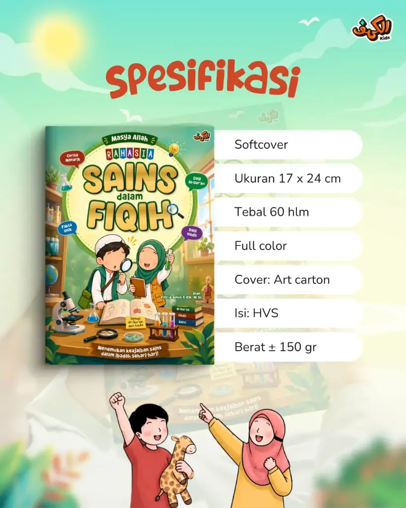 Masya Allah Rahasia Sains dalam Fiqih, Al-Kahfi Kids