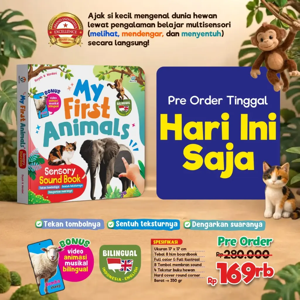 My First Animals – Sensory Sound Book, Ziyad