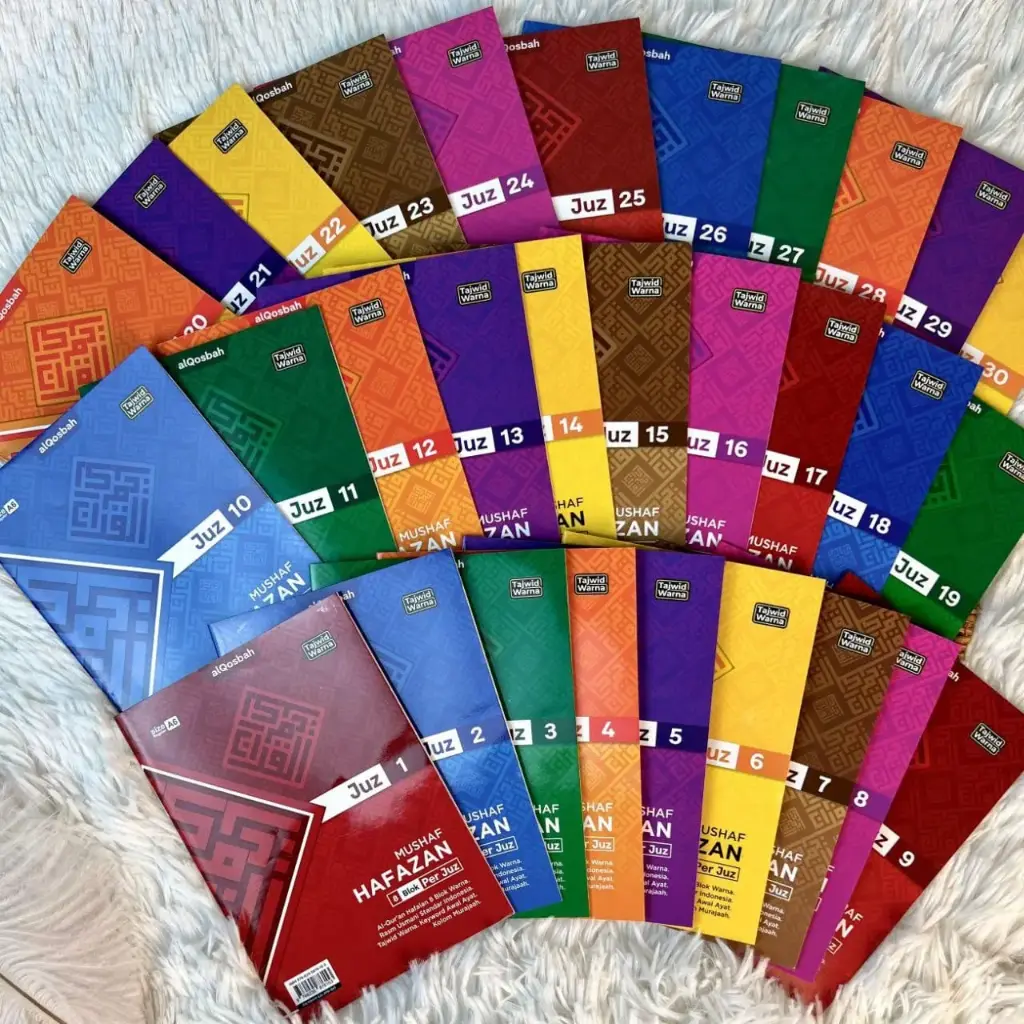 Al Quran Hafazan 8 Per Juz (A6)