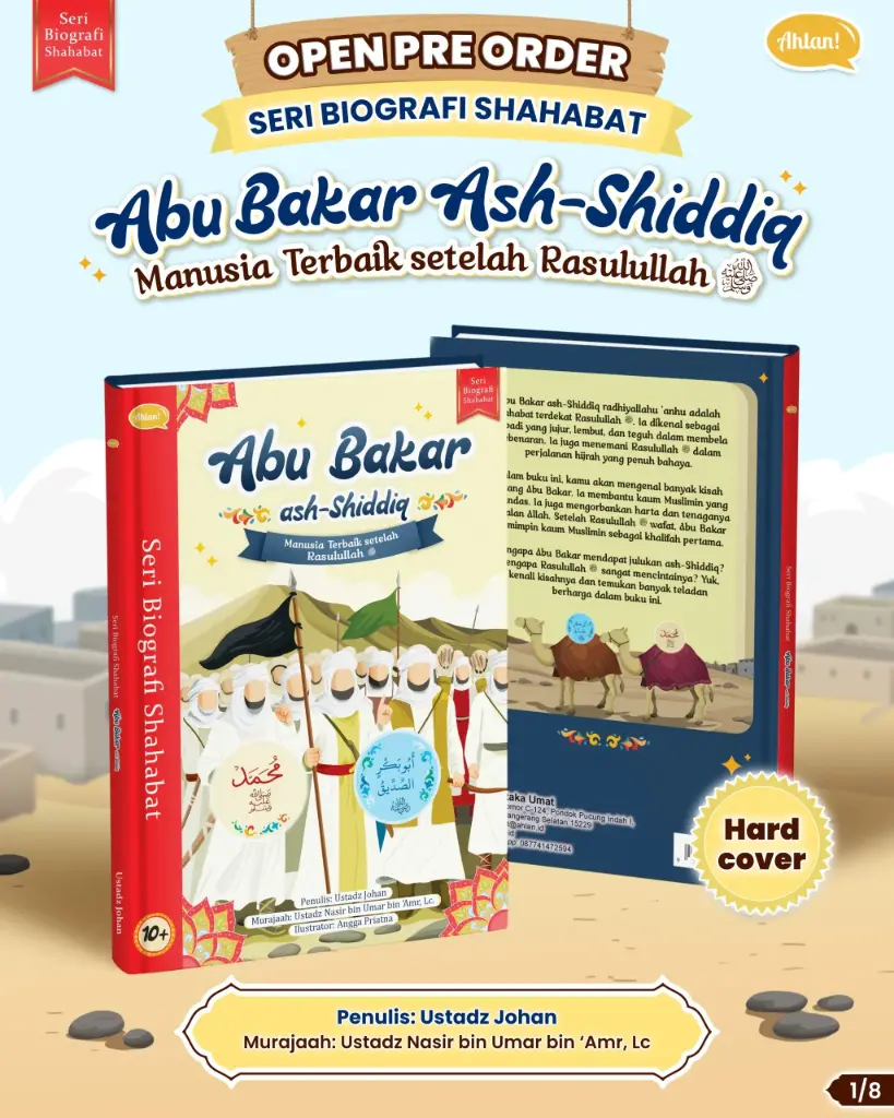 {Pre Order} Abu Bakar ash - Shiddiq (Hardcover), Ahlan