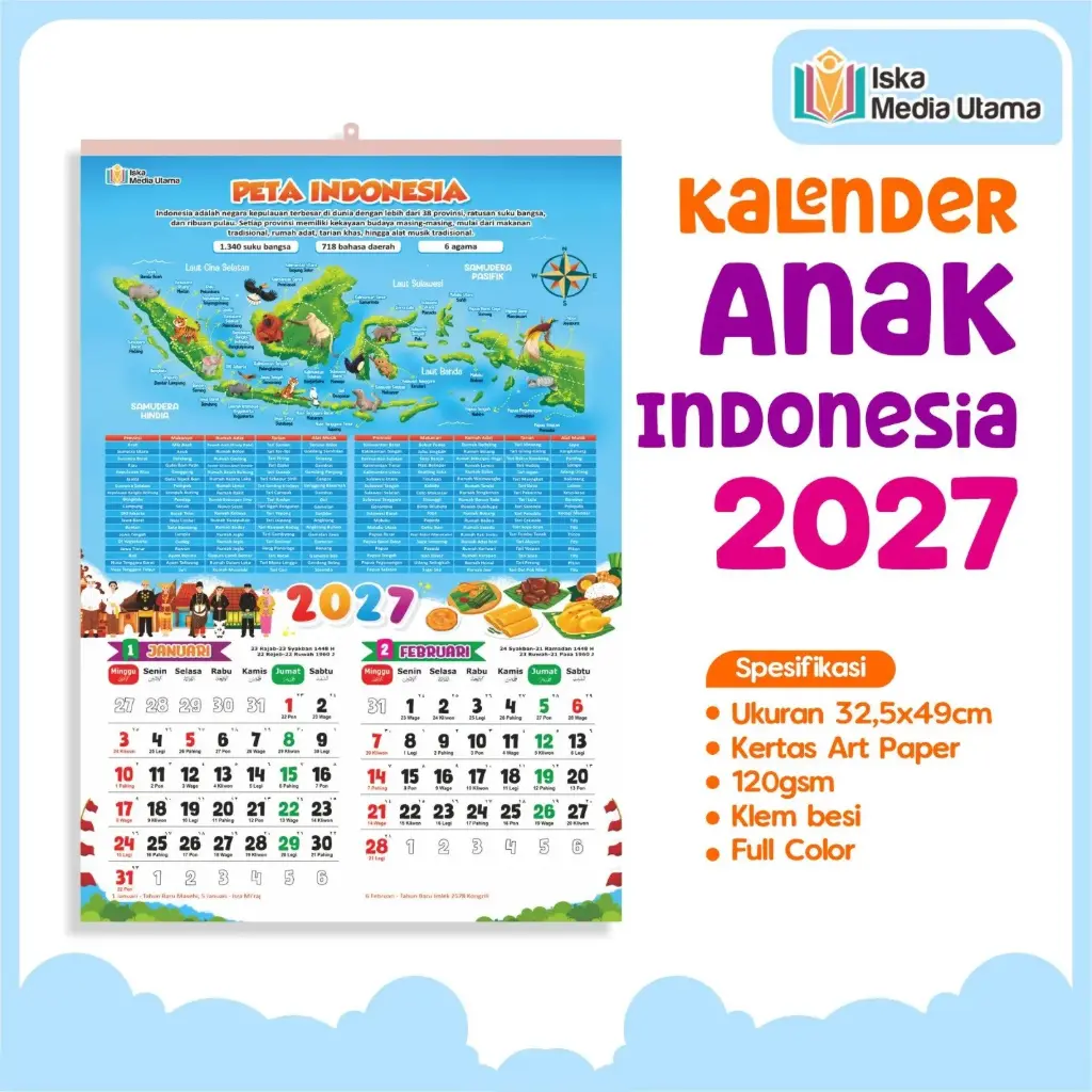 Kalender Anak Indonesia 2027