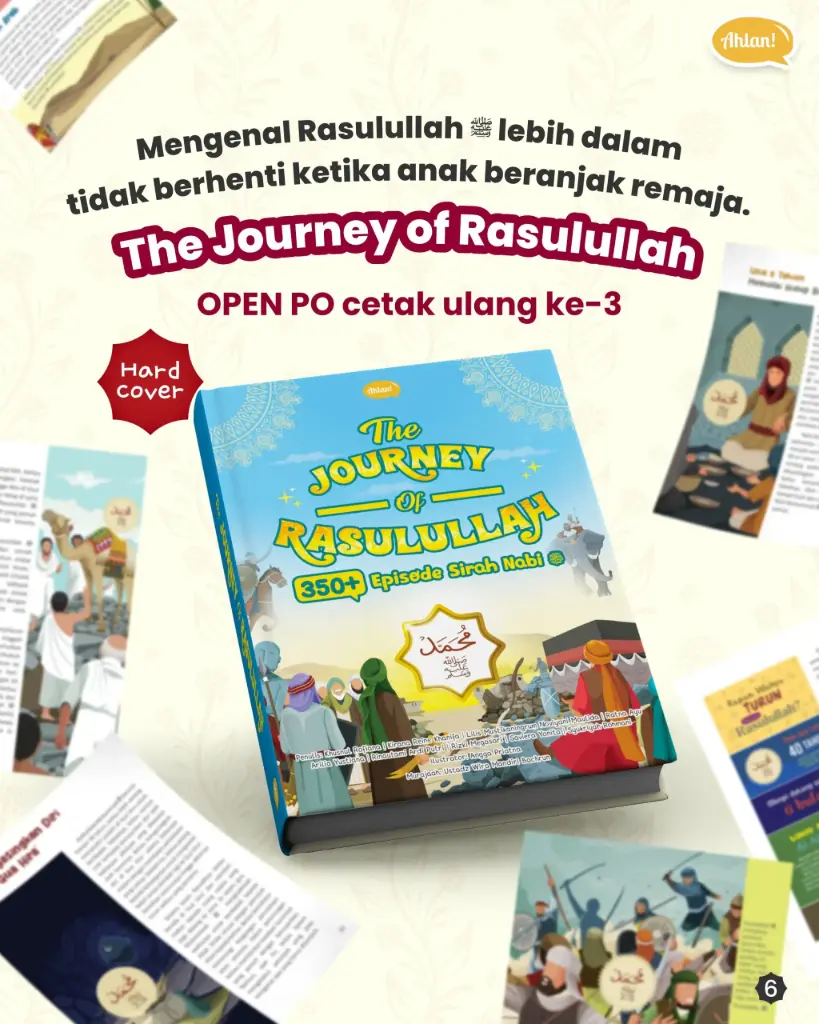 {Pre Order} The Journey of Rasulullah (HARDCOVER) Cetakan ke-3, Ahlan