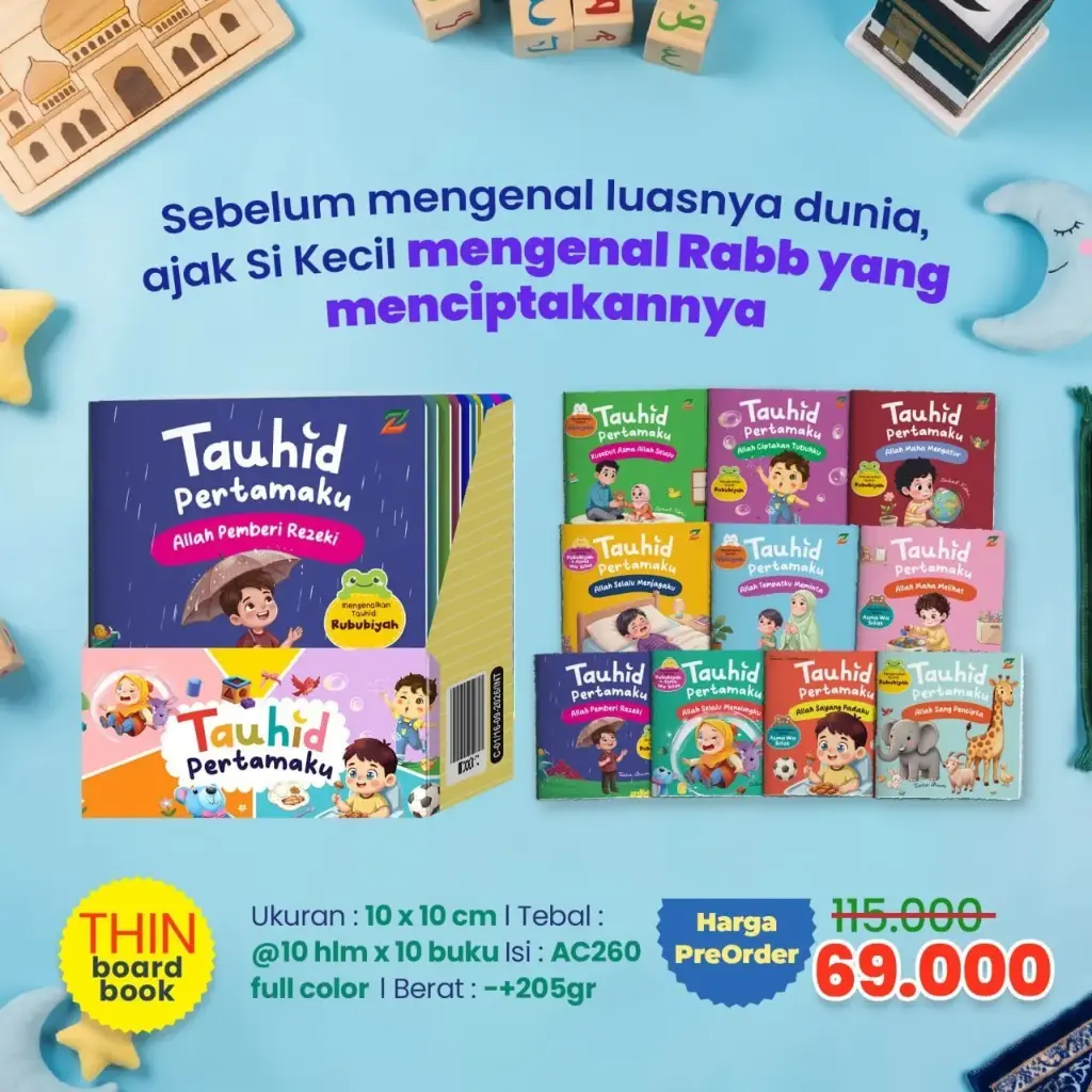 Paket Buku Tauhid Pertamaku, Ziyad