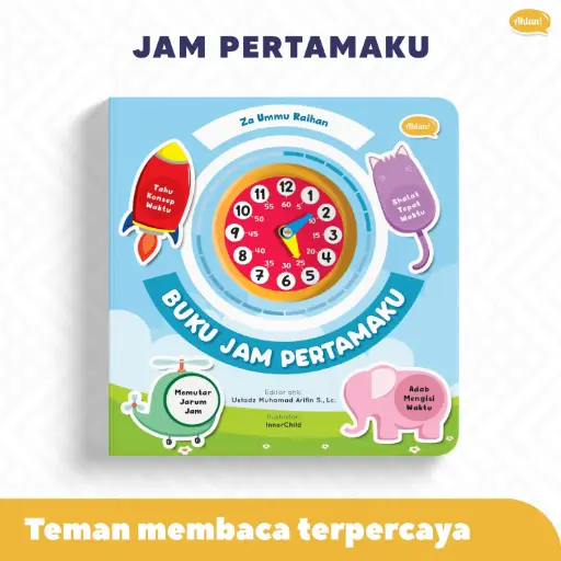 Buku Jam Pertamaku (Boardbook), Ahlan