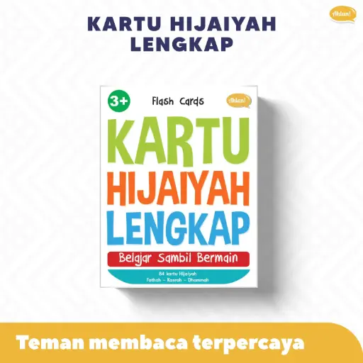 Flash Cards Kartu Hijaiyah Lengkap, Ahlan