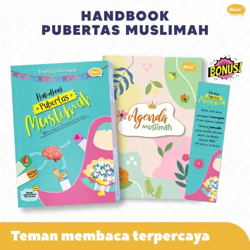 Handbook Pubertas Muslimah + Bonus Agenda Muslimah, Ahlan (Cetakan Ke-7)