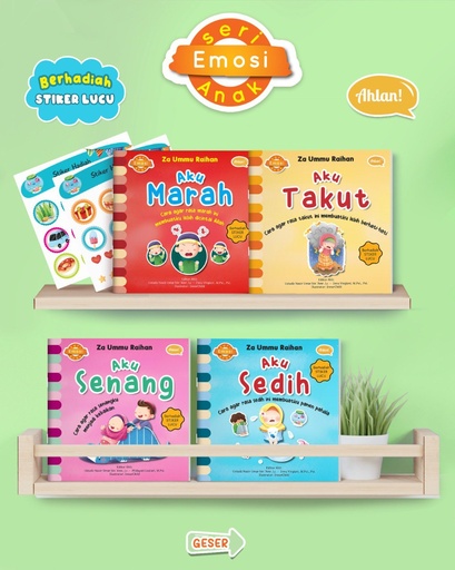 Seri Emosi Anak (Set), Ahlan (Cetakan Ke-3)