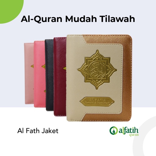 Al Qur'an Al Fath Tajwid & Terjemah A6 (Resleting Jaket) Ukuran 14.8 X 10.5)
