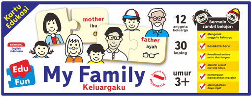 Kartu Edukasi : EduFun My Family
