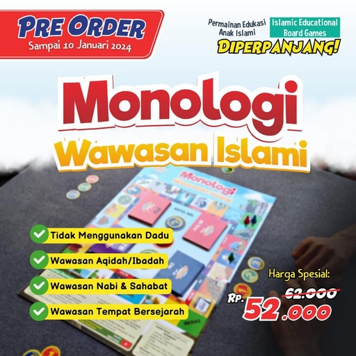 Monologi Wawasan Islami, Adzkia Books