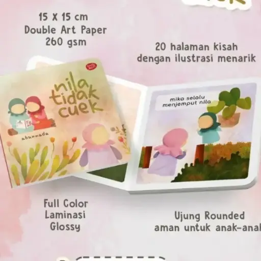(Tebus Murah) Nila Tidak Cuek (Boardbook), Sawo Kecik