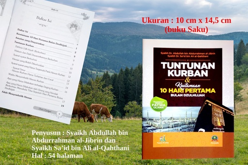 Buku Donasi: Tuntunan Kurban & Keutamaan 10 hari pertama bulan dzulhijjah