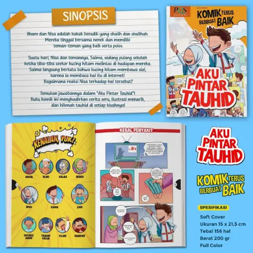 Komik Aku Pintar Tauhid, PQS