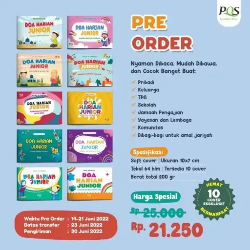 Doa Harian Junior, PQS