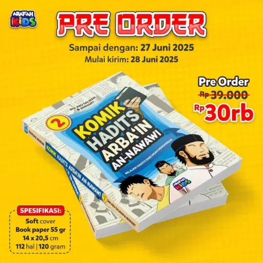 Komik Hadits Arba'in An-Nawawi Jilid 2, Pustaka Arafah
