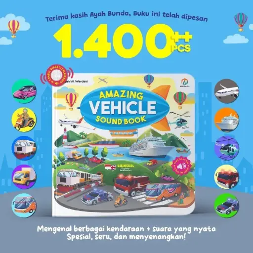 Amazing Vehicle Sound Book, Ziyad