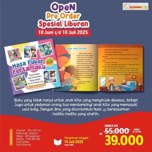 Masa Puber Pertamaku Tahap 3, As-Salam Kids