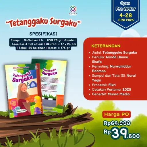 Tetanggaku Surgaku + Bonus Doa Muslim Junior, Muara Media