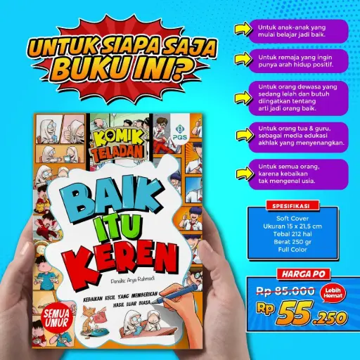 Komik Teladan : Baik Itu Keren, PQS