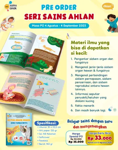 [EB] Seri Sains Anak: Sistem Organ Hewan Dan Fungsinya, Ahlan