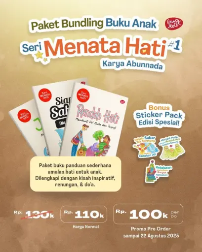 {Bundling} Seri Menata Hati (3 Buku - Sabar, Jujur, Rendah Hati) Sawo Kecik