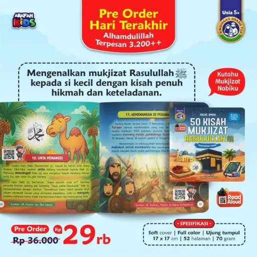 50 Kisah Mukjizat Rasulullah, Arafah
