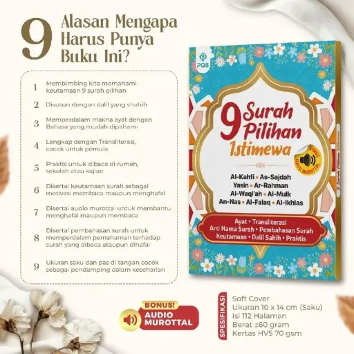 9 Surah Pilihan Istimewa, PQS